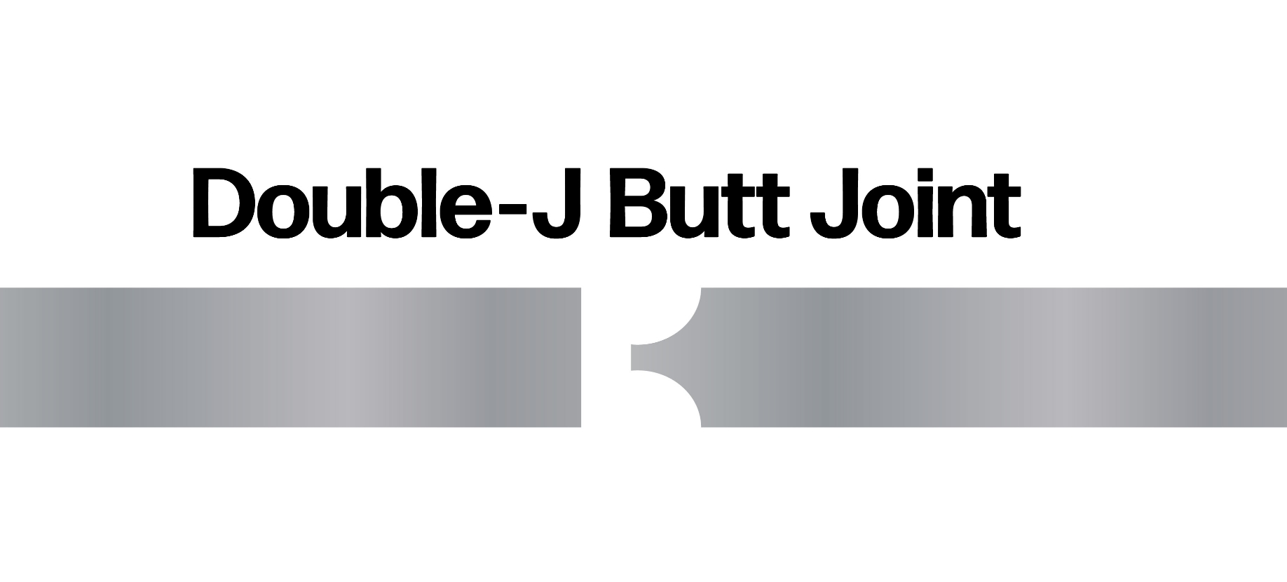 Double J Butt Joint Graphic