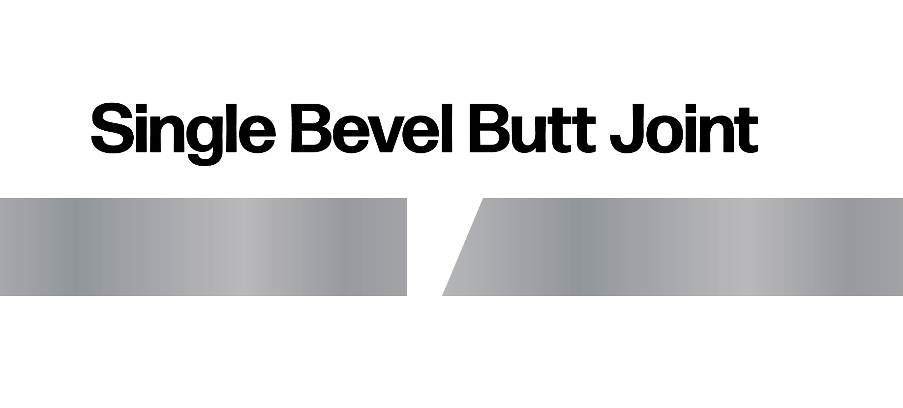 Single Bevel Butt Joint Graphic