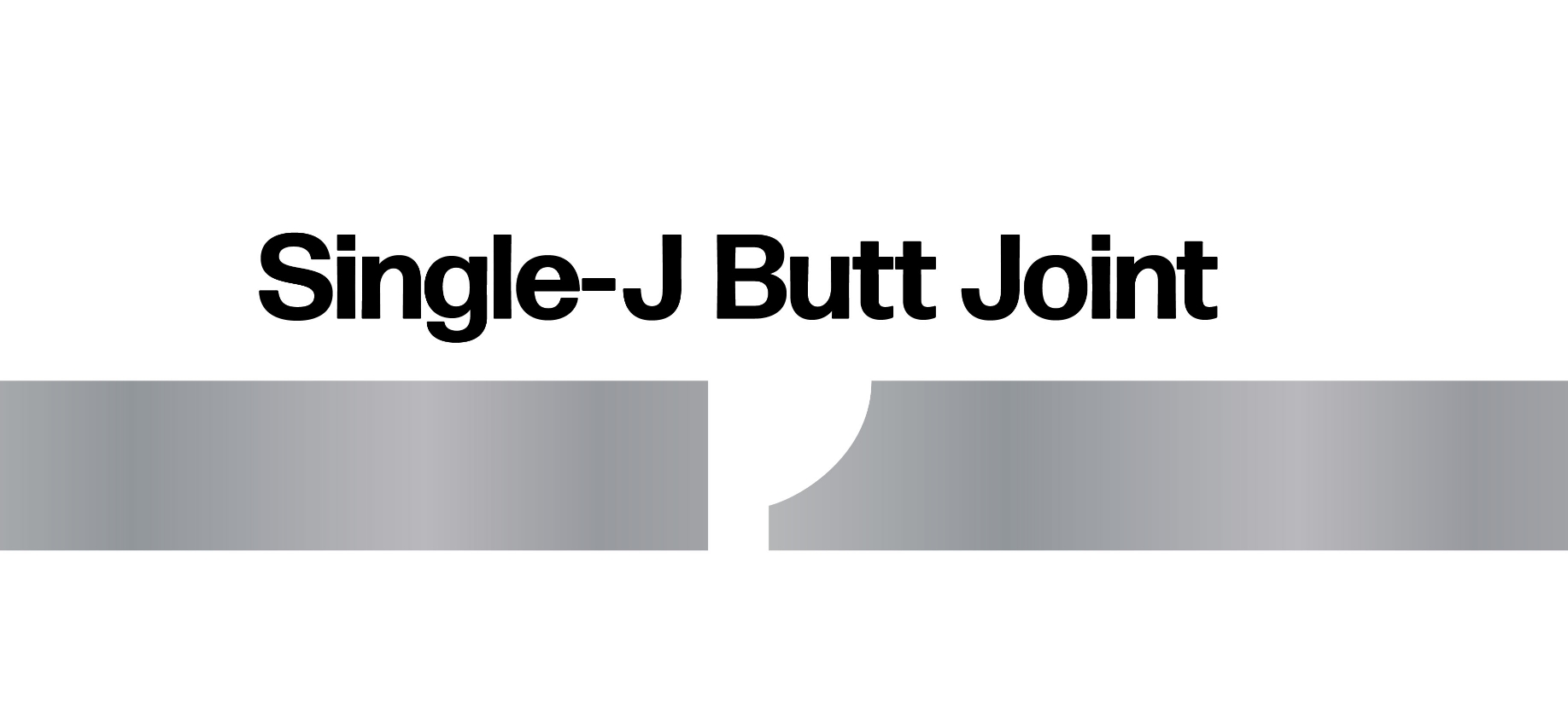Single J Butt Joint Graphic