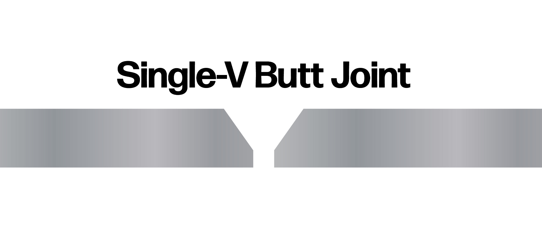Single V Butt Joint Graphic