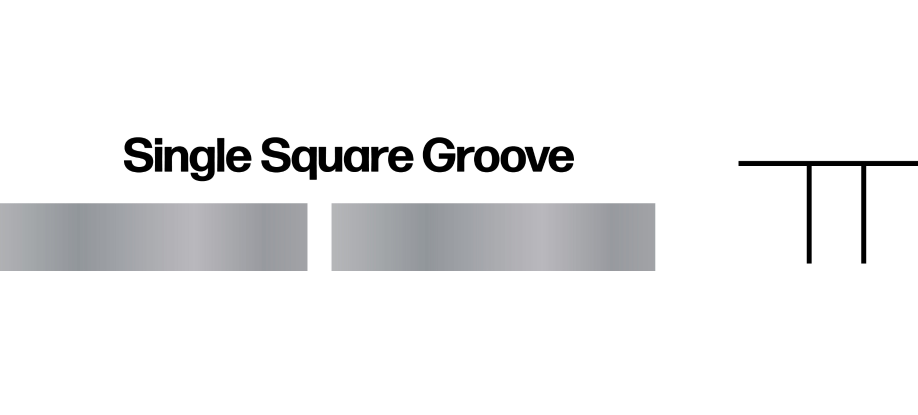 Square Groove Weld Graphic