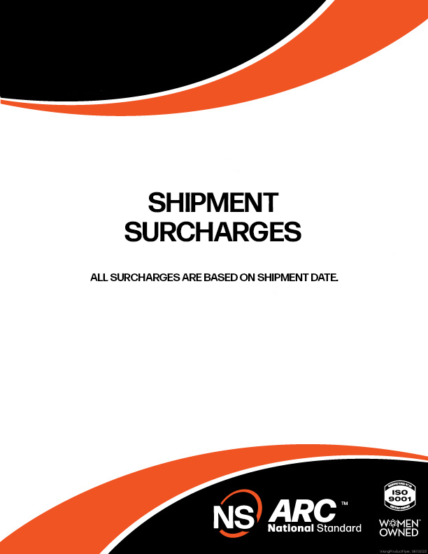 Surcharge Flyer